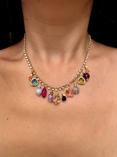 Halskette 14k vergoldete