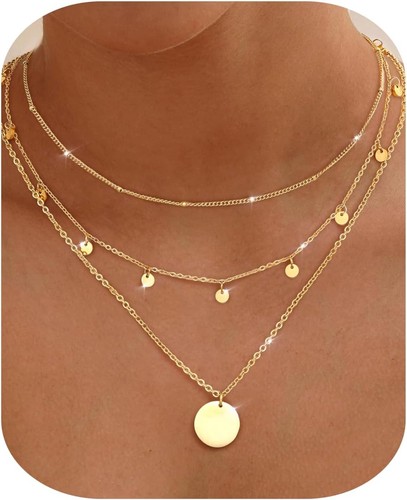 3pcs kette gold damen - gold,
