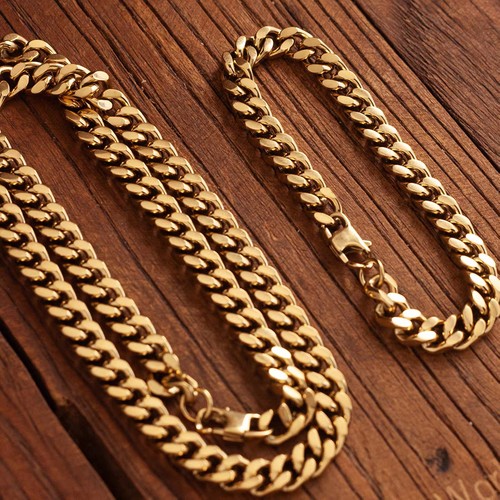 Herren cuban link armband 8mm - armband,
