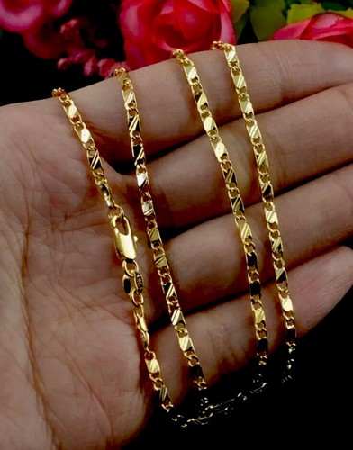 18k goldkette vergoldet - 18k,