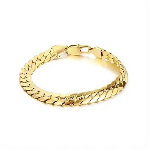 Armband gold vergoldet - gold,