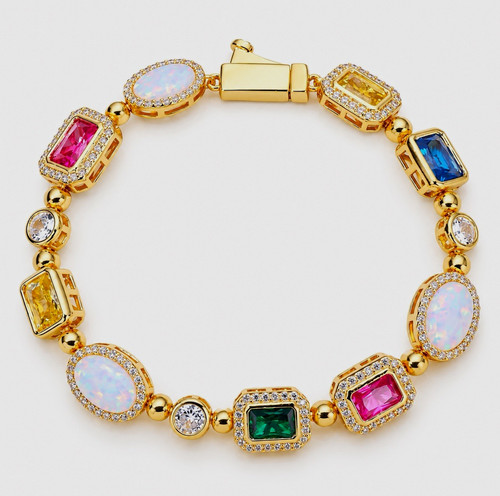 Armband vergoldet mit - armband,