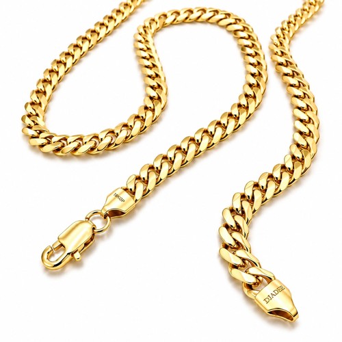 Herren kette vergoldet gold - vergoldet,