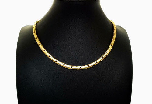 Halskette edelstahl 18k - halskette,
