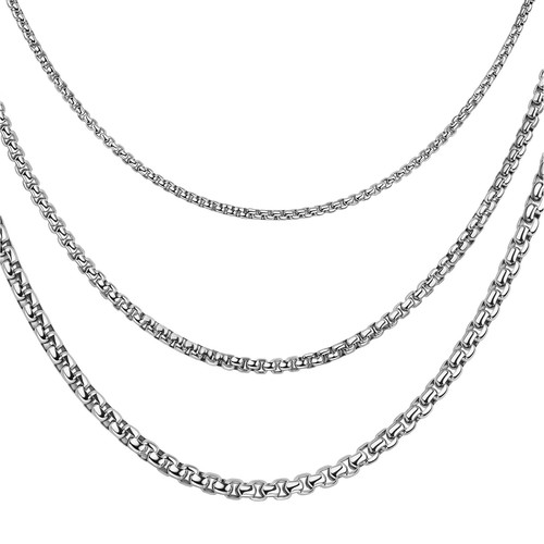 Kette silber edelstahl - kette,