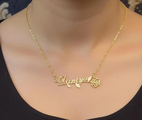 Individuelle namenskette 18k - namenskette,,