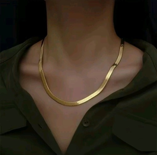 Kette karat vergoldet - 18,