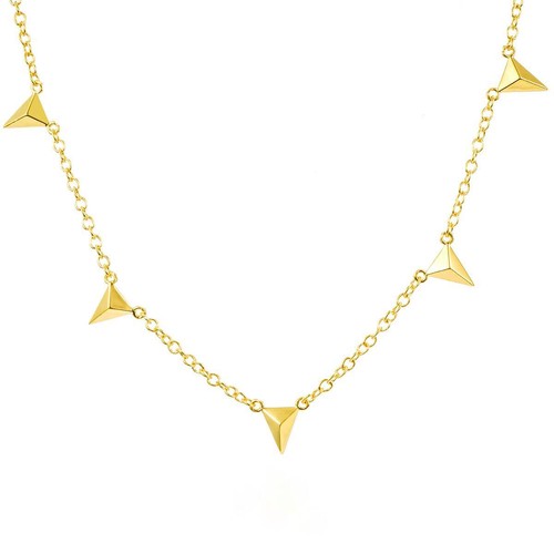 Damen kette gold vergoldet 18k - kette,