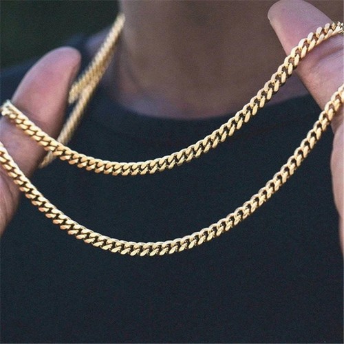 Panzerkette gold mm - gold, 7