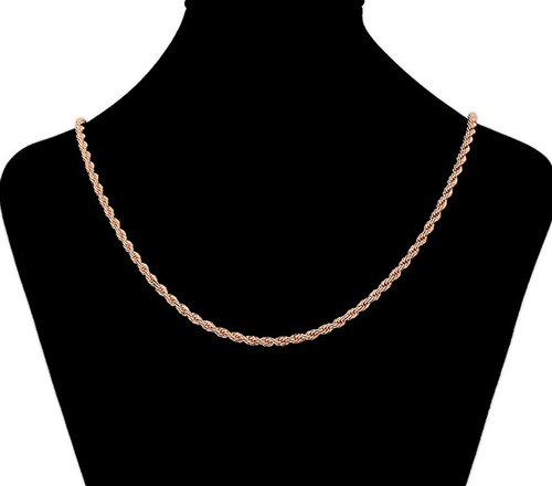 Edelstahl kordelkette 2mm - edelstahl,