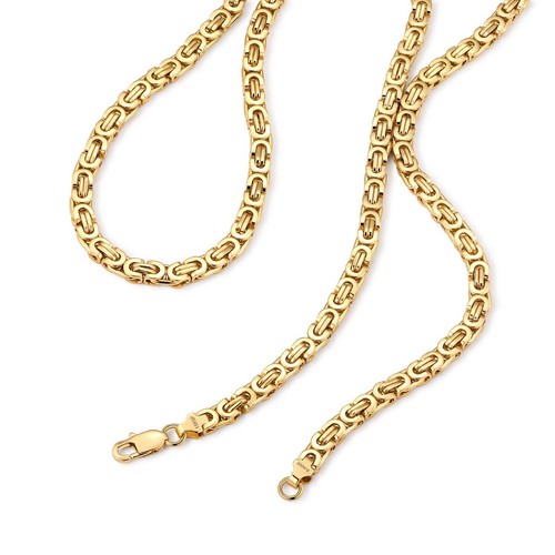 Kette gold vergoldet karat - vergoldet,