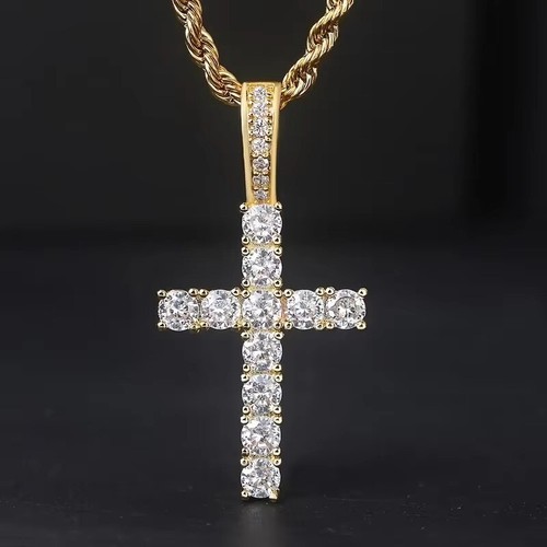 Luxus damen kette kreuz - kette,