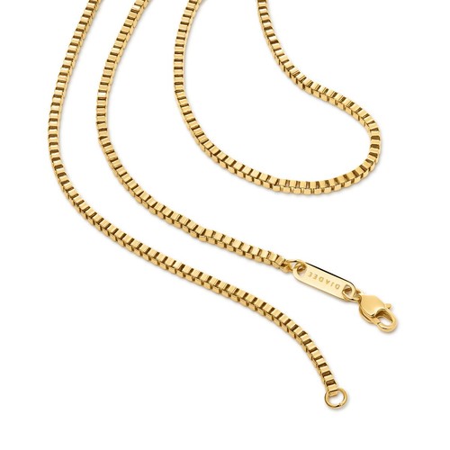 Kette gold 750 vergoldet - gold,