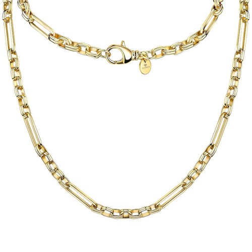 Kette gold vergoldet - gold, 24