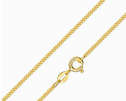 Goldene panzerkette silber - goldene,