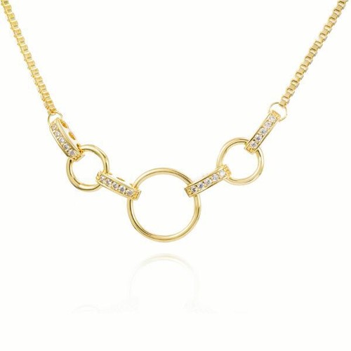 Damen kette gold vergoldet - damen,