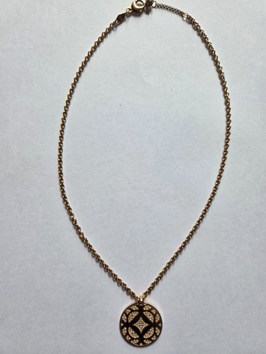 Fossil kette amulett edelstahl - amulett,